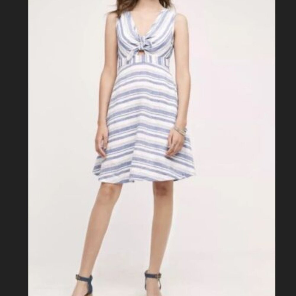 NWOT Anthropologie Maeve Striped Dress
